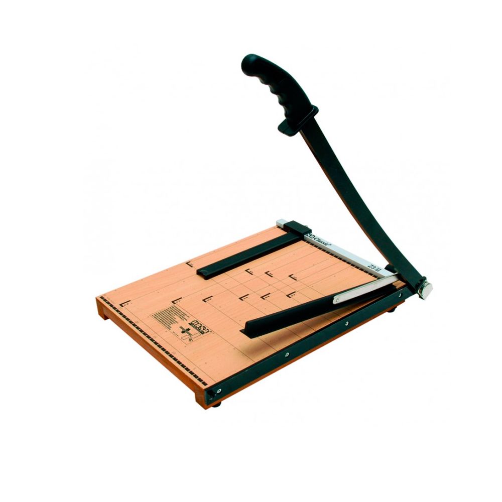 Guillotina DASA Z3, base de madera, 33 x 58 cm.