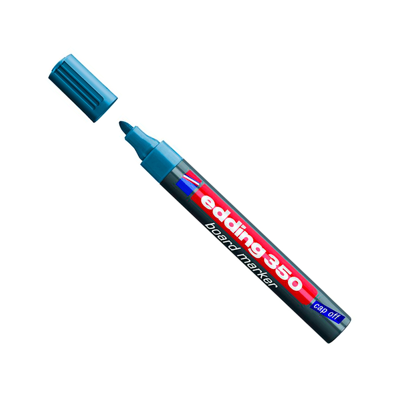 Marcador para pizarra Edding 350 azul