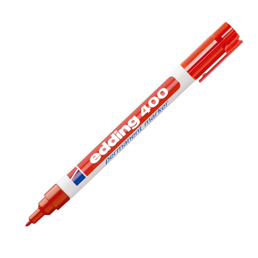 Marcador Edding 400 rojo