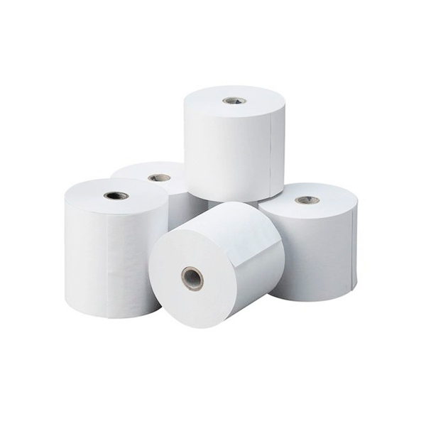 Rollo de Maquina Térmico 80mm. x 30mts. pack de 10 unidades