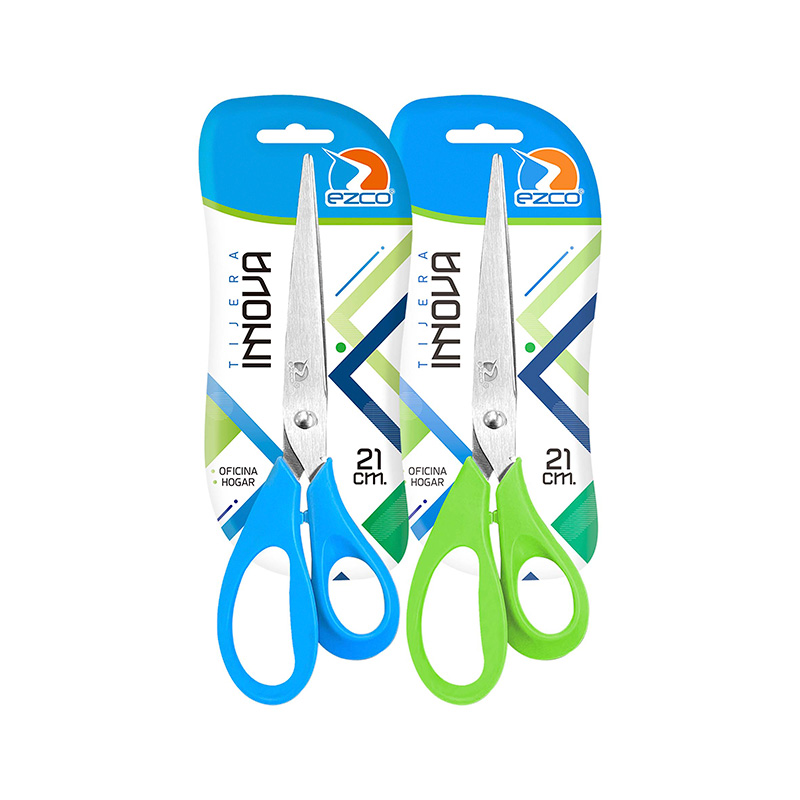 Tijera 21 cm. Ezco Innova Blister x 1