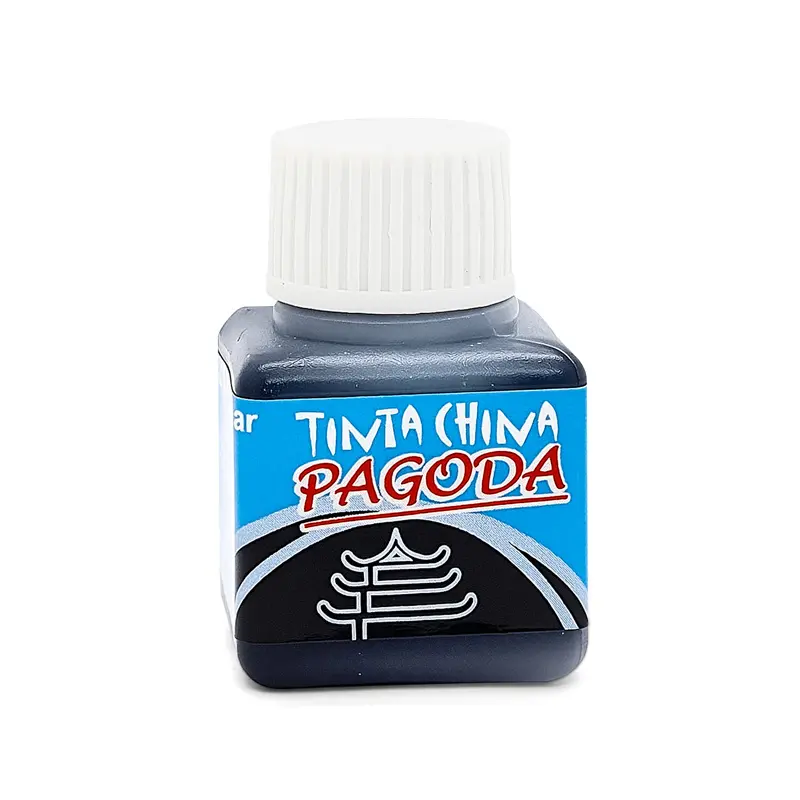 Tinta china Pagoda negra, 17cc.