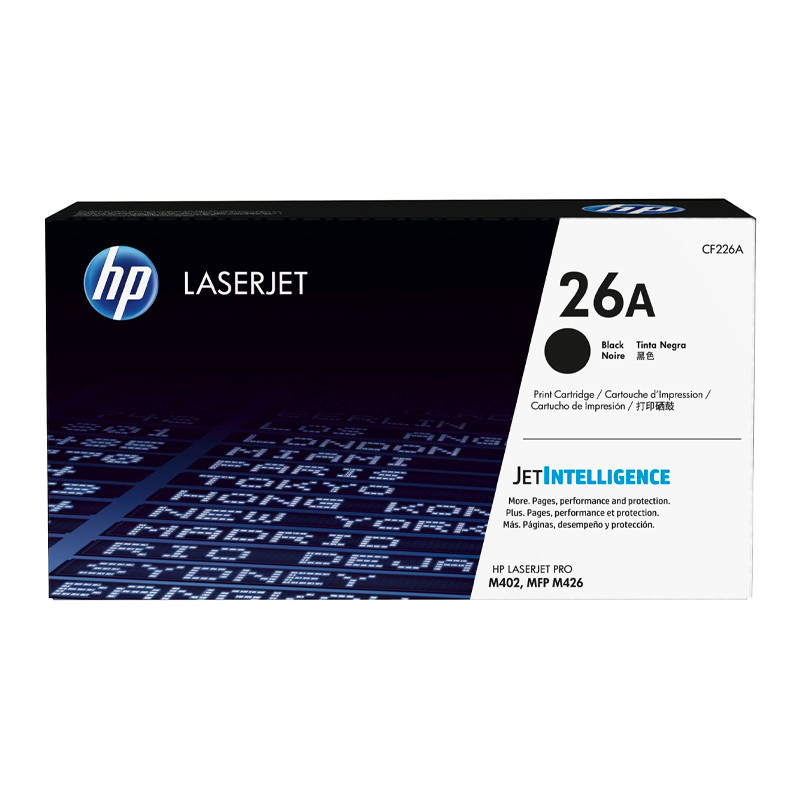 Toner Original HP 26A CF226A Negro