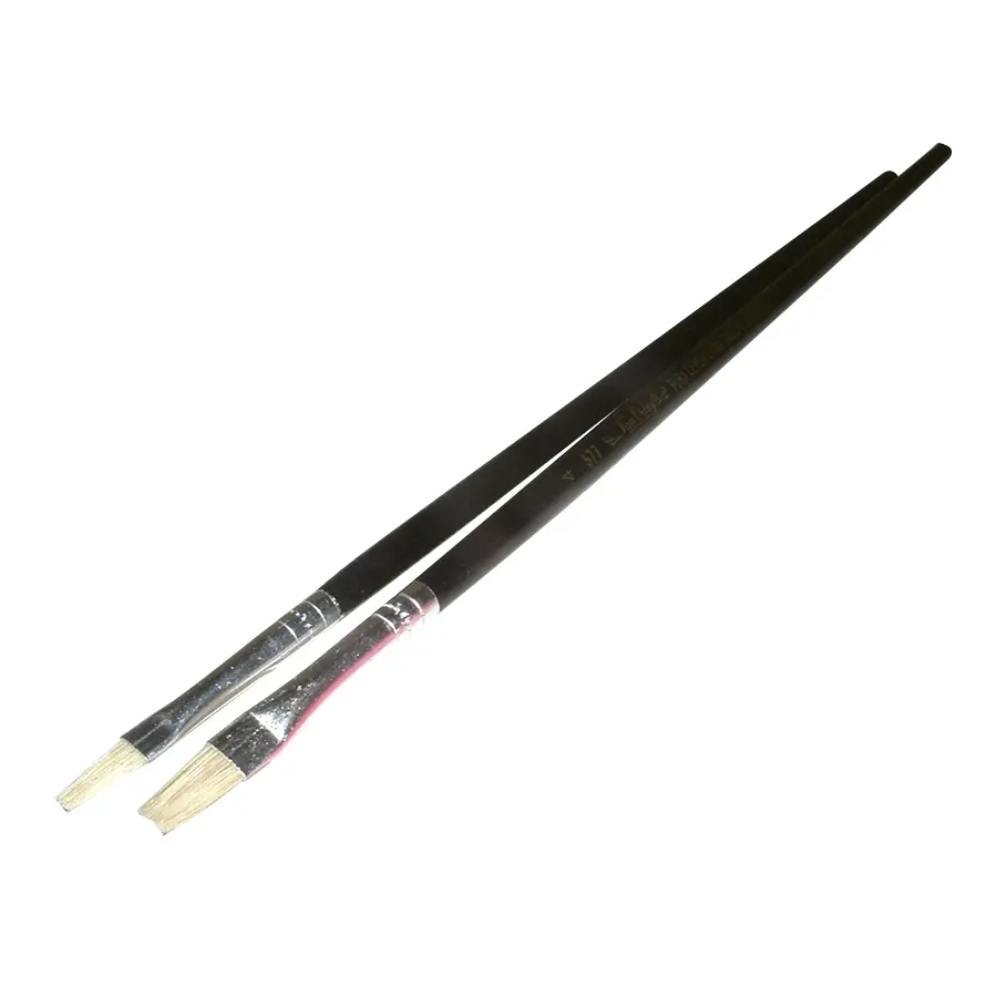 Pincel chato Cerda China Cabo Negro N° 14 