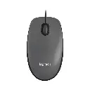 Mouse USB Logitech M100 gris