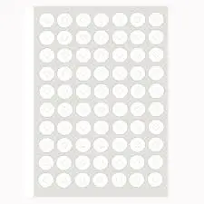 Ojalillos Autoadhesivos Plancha de 7 unidades