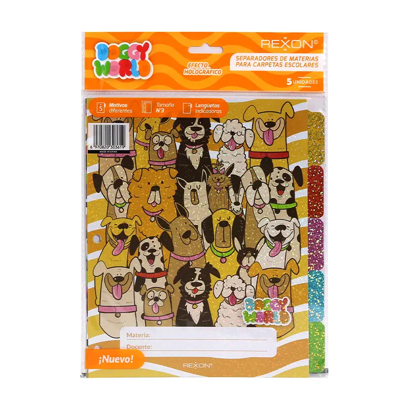 Separador 5 posiciones Rexon Doggy World N°3 