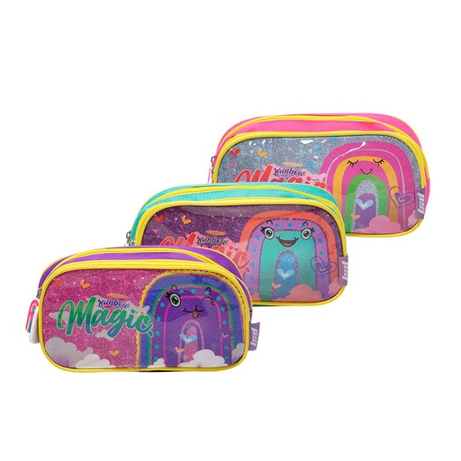 [LSDCAN2CMAGI] Cartuchera de 2 cierres LSyD Magic