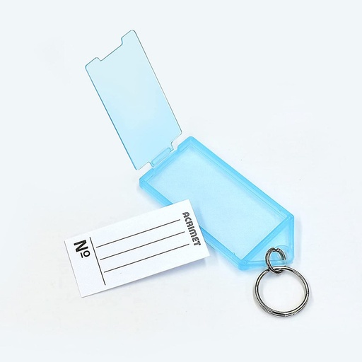 [ACRIMETLLA60] Llaveros identificadores Acrimet de 60 unidades