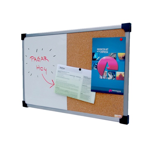 [PIZCOM80120] Pizarra Combinada Fernandez Garrido, 80 x 120cm.