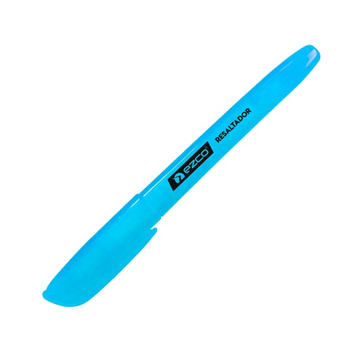 [EZCORESACE] Resaltador Fino Ezco Neón celeste