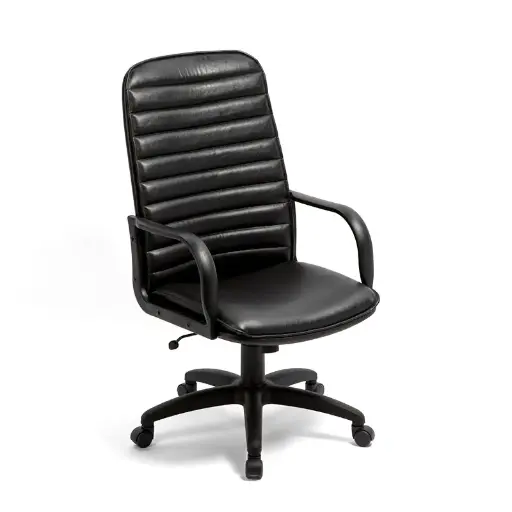 [MANDBRNEG] Sillón Mandarín Alto Basculante con brazos