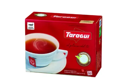 [TARAGTEX50] Té Negro Taragüí, caja de 50 saquitos