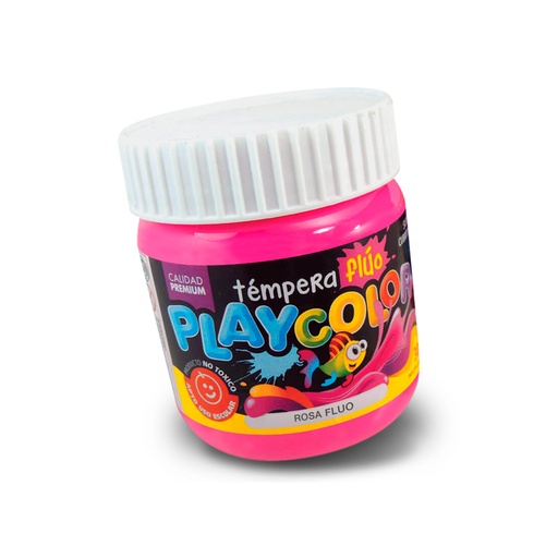 [PLAYTE300FRS] Témpera Playcolor,  250cc. Fluo Rosa