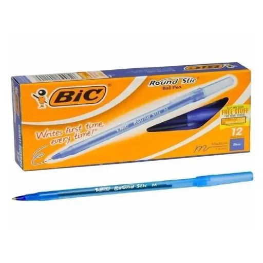 [COMBOBICRONAZ] Pack Combo x 12 Bolígrafo Bic Rondo azul