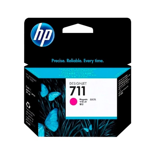 [HPCAR711AMA] CARTUCHO ORIGINAL HP 711 CZ131A, Amarillo