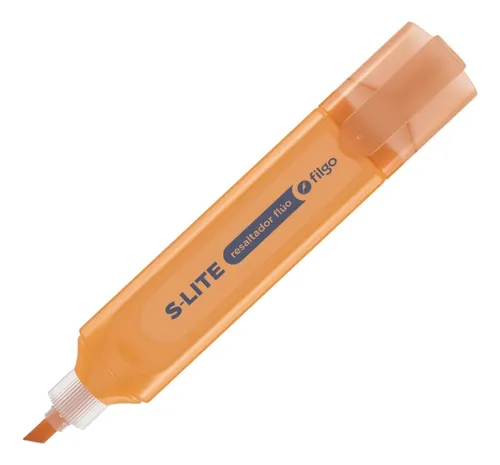 [FILGORESTX500NAR] Resaltador Chato Filgo S-Lite Flúo Naranja(D)